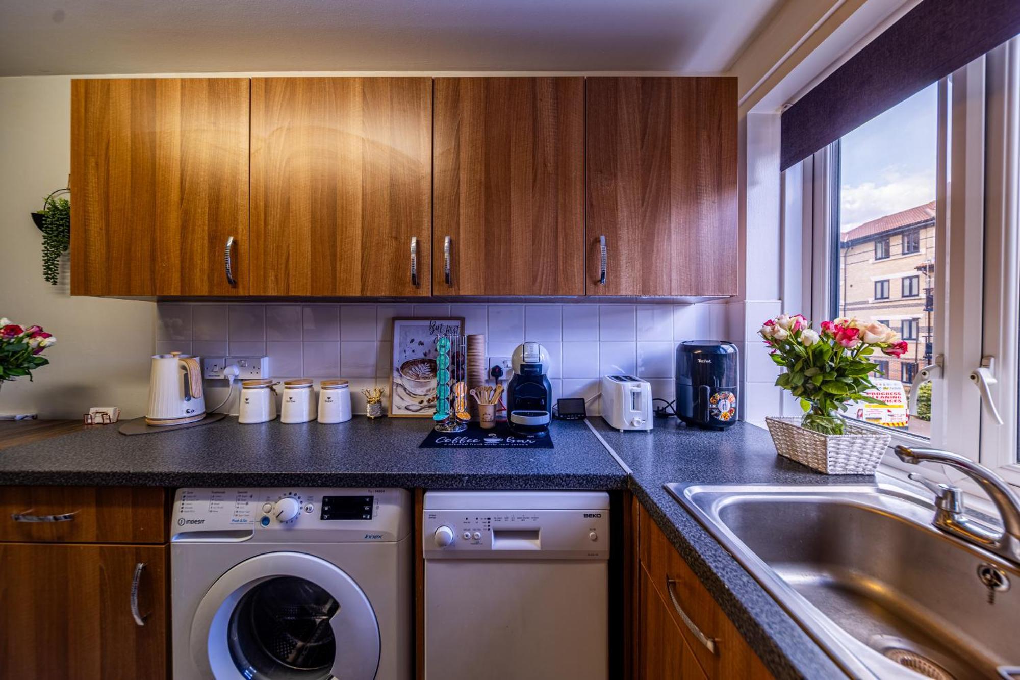 Luxurious & Spacious 3-br Free Parking Balcony Appartement Londres