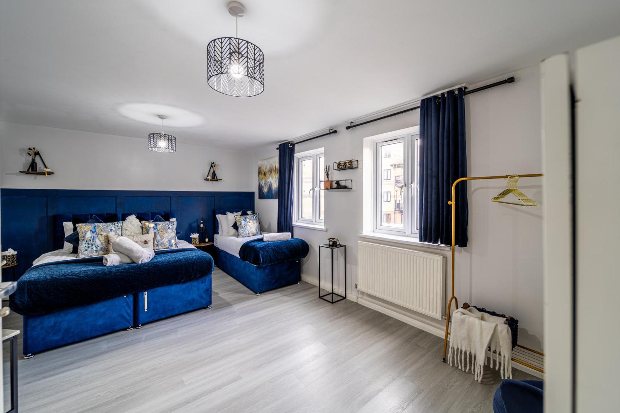 Luxurious & Spacious 3-br Free Parking Balcony Appartement Londres